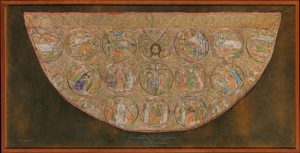 Watercolor of the Ascoli-Piceno Cope New York, Metropolitan Museum of Art, acc. no. 06.1313
