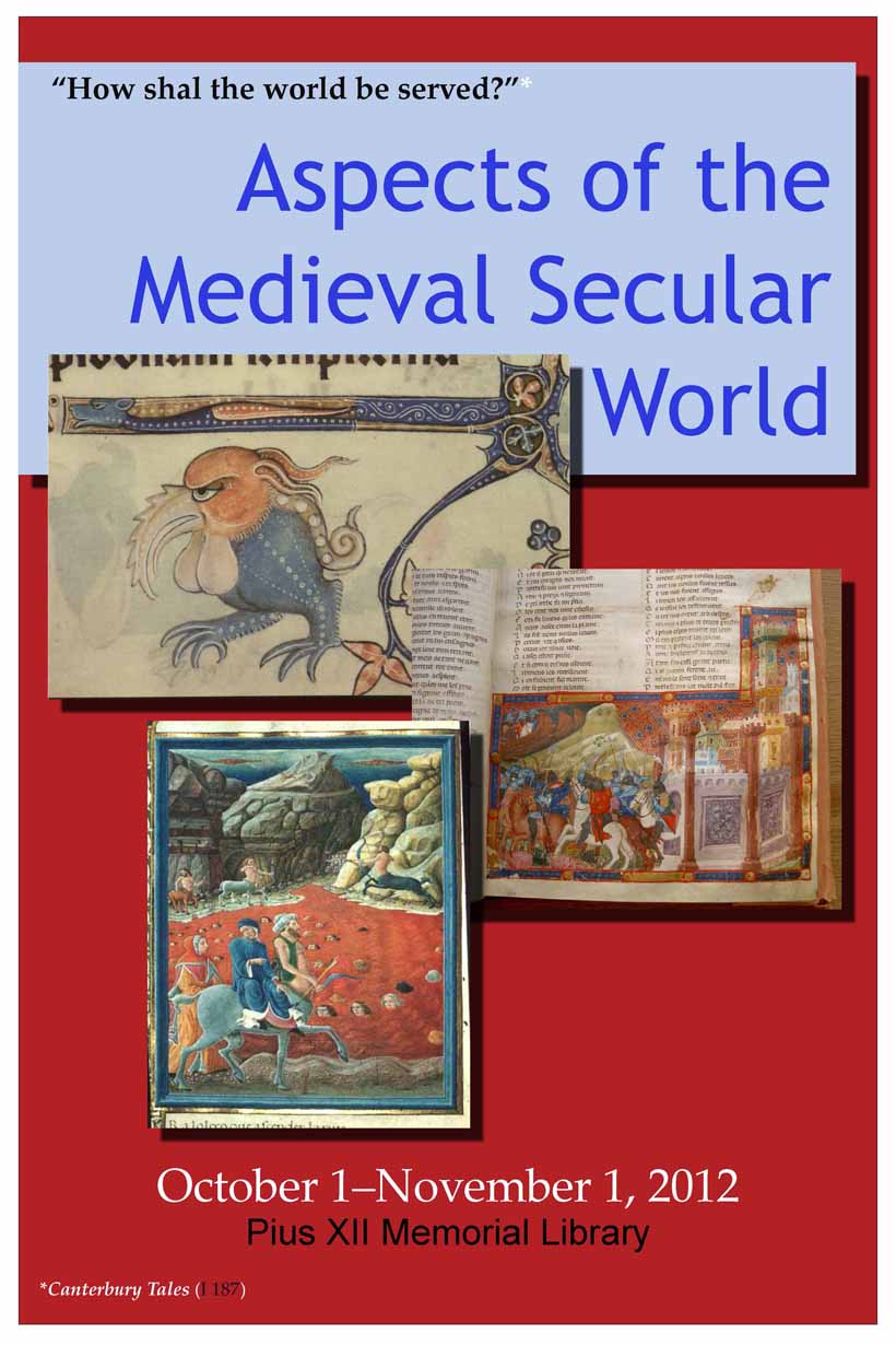 Vatican Film Library Exhibit of Medieval Manuscript Facsimiles